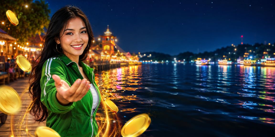 Suasana festival cashback bonus dengan tampilan layar transaksi digital