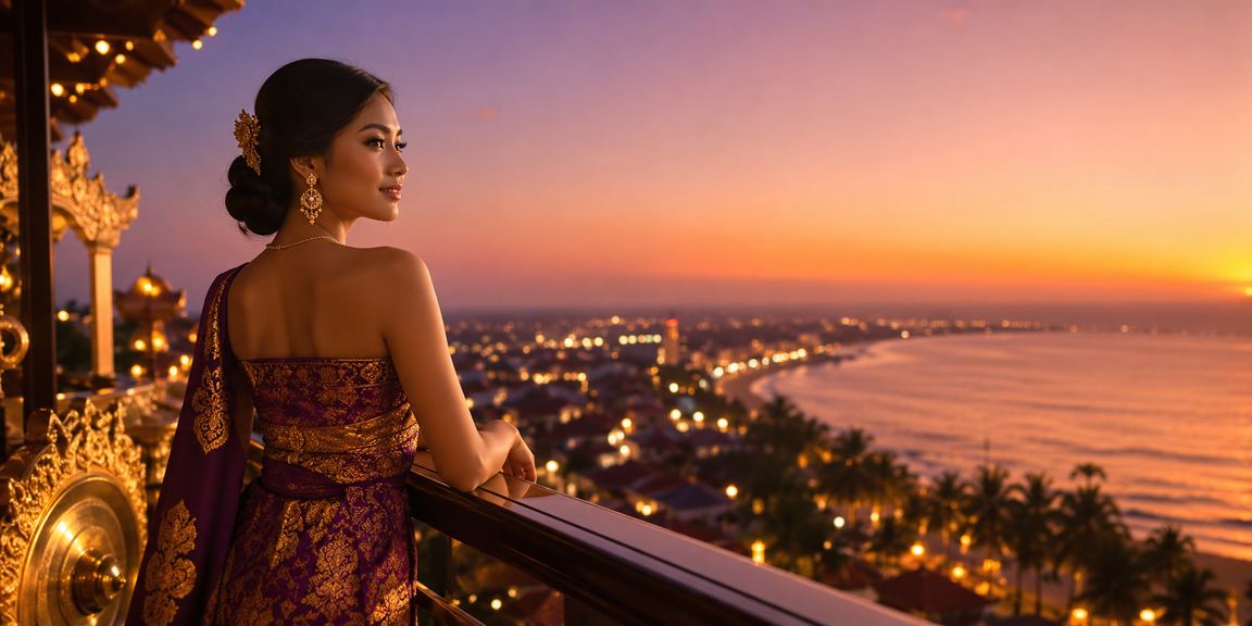 Tampilan permainan slot online bernuansa pantai tropis yang segar